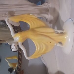 Art Nouveau dancing lady